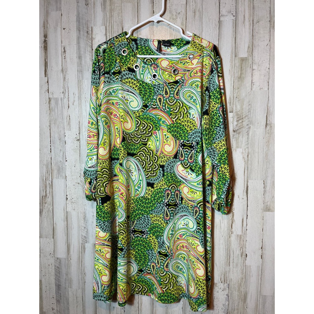 New Direction Womens Dress XL Paisley NWOT0‎